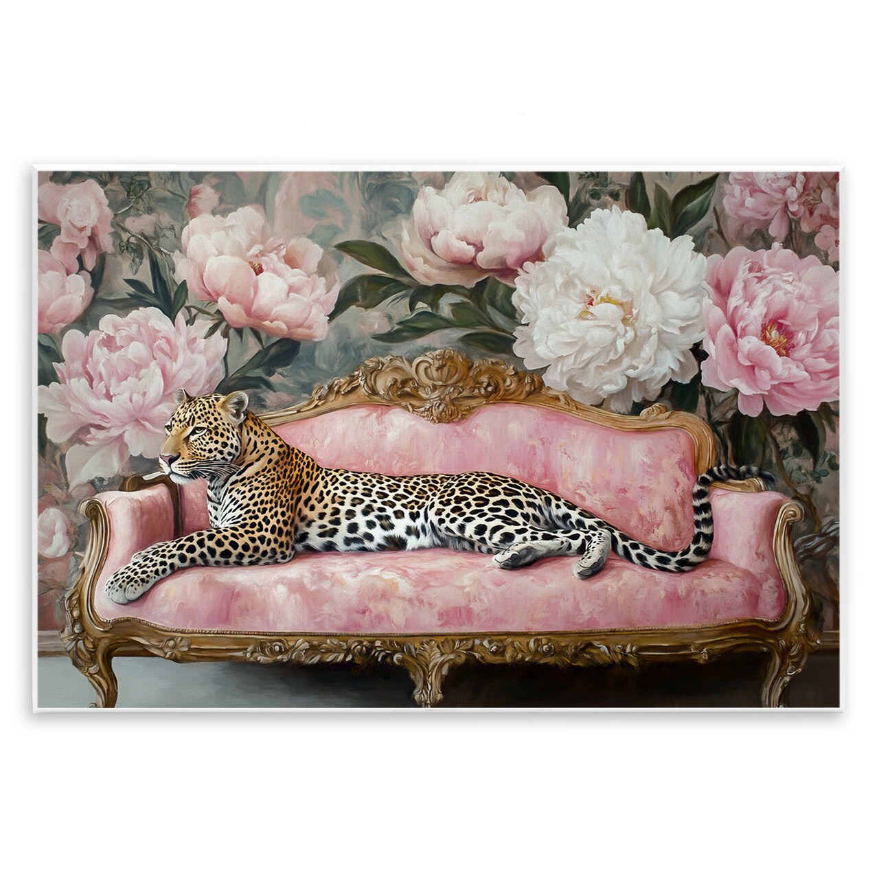Stupell Industries Where The Leopard Dreams Wall Plaque, design by Tina LeCour